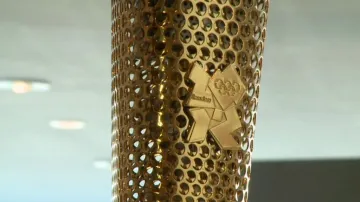 Olympijská pochodeň (detail)
