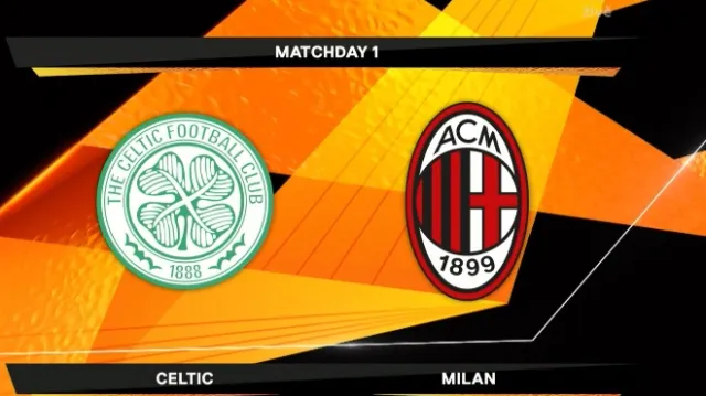 Sestřih utkání Celtic - AC Milán