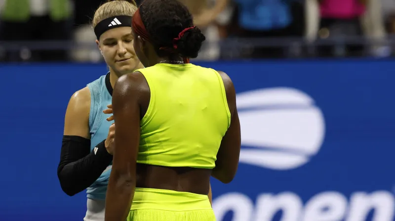 Muchová ztroskotala v semifinále US Open, o titul se utkají Gauffová a Sabalenková
