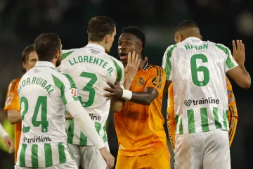 Vinicius Júnior ve slovní výměně po utkání s Betisem