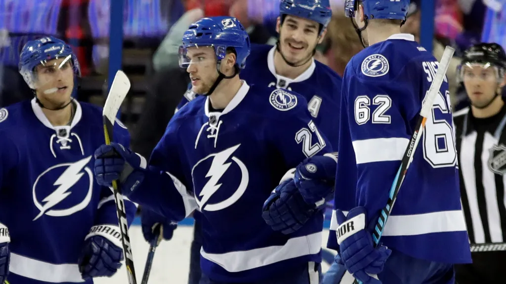 Radost hráčů Tampy Bay