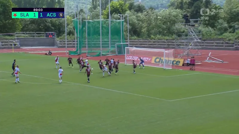 Sestřih utkání Slavia B – Sparta B