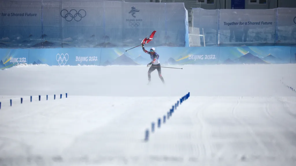 Therese Johaugová si jede pro své třetí zlato na Hrách v Pekingu
