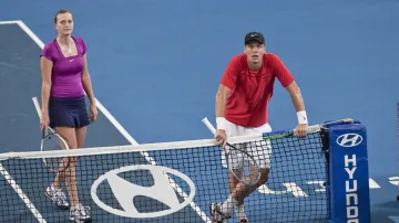 Tomáš Berdych a Petra Kvitová