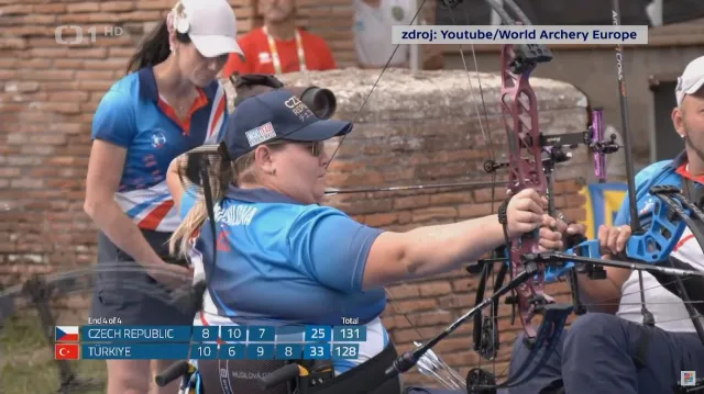 Parasportovci na ME v lukostřelbě posbírali tři medaile
