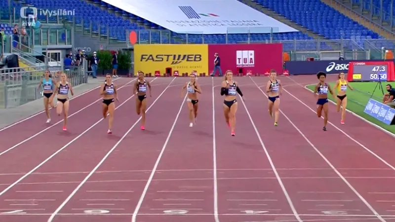 Malíková doběhla v Římě pátá