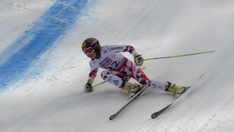 Tři nejlepší jízdy v super-G žen na MS