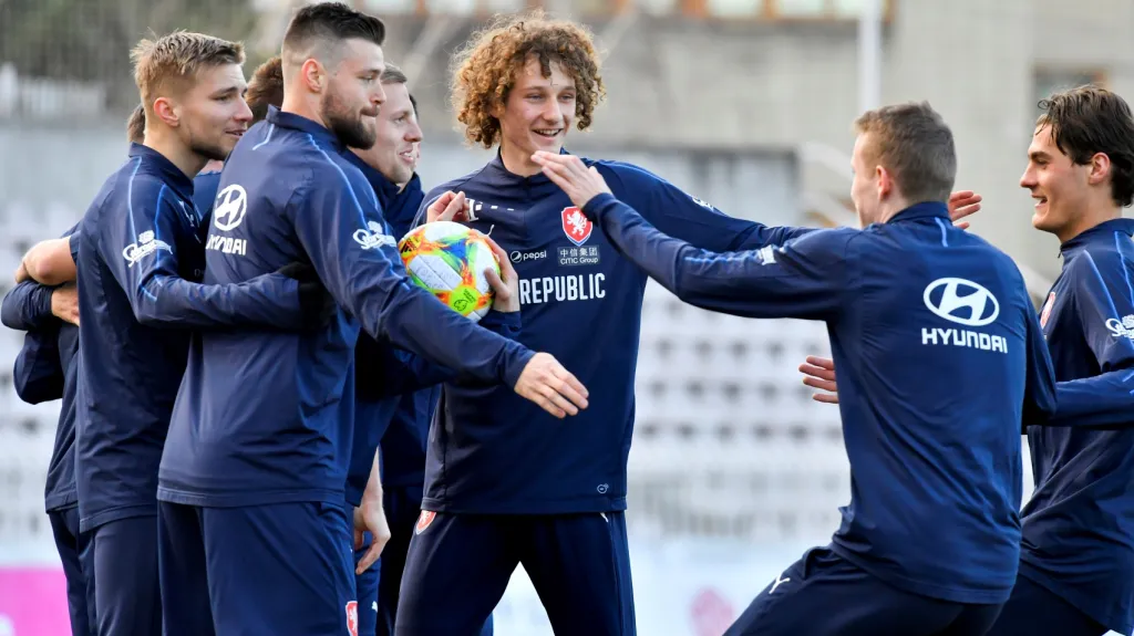 Trénink české reprezentace