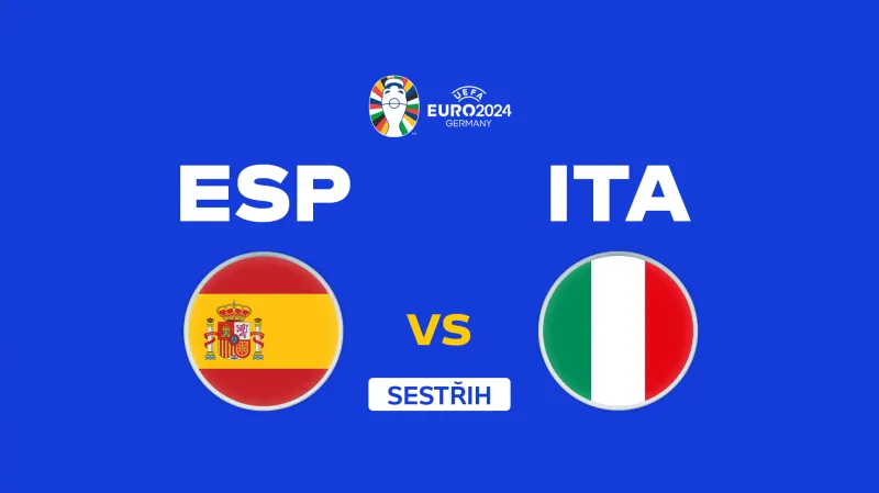 Sestřih utkání Španělsko – Itálie