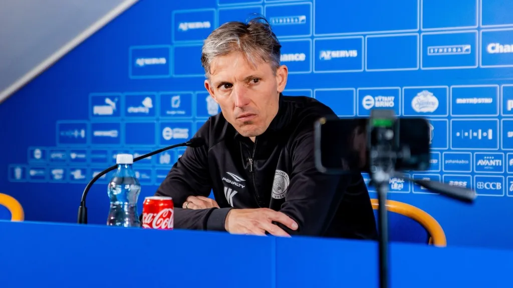Trenér Vyškova Jan Kameník