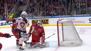 Gól v utkání Česko – Švýcarsko: Rohrbach – 2:5 (51. min.)