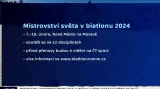 Ve Vysočina Areně vrcholí přípravy před MS v biatlonu