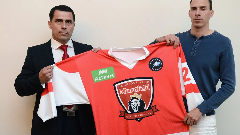 Nový dres týmu Mountfield HK