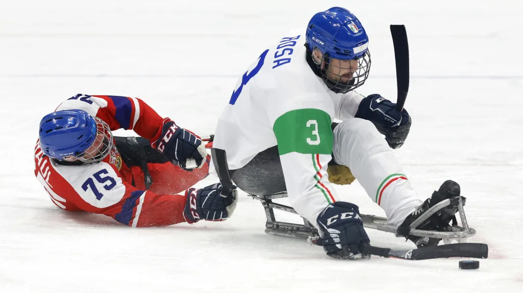 Utkání českých parahokejistů s Itálií