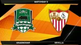 Sestřih utkání Krasnodar - Sevilla