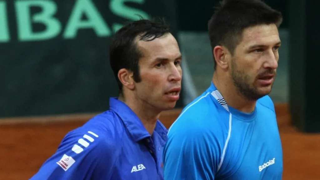 Radek Štěpánek a Jan Hájek