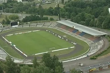 Fotbalový stadion v Hradci Králové
