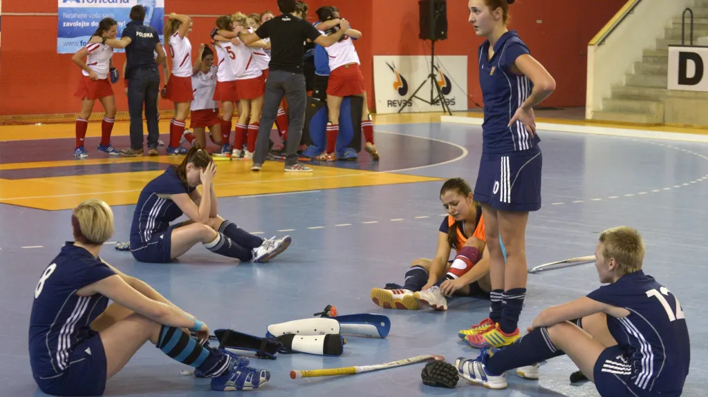 Smutné české pozemní hokejistky