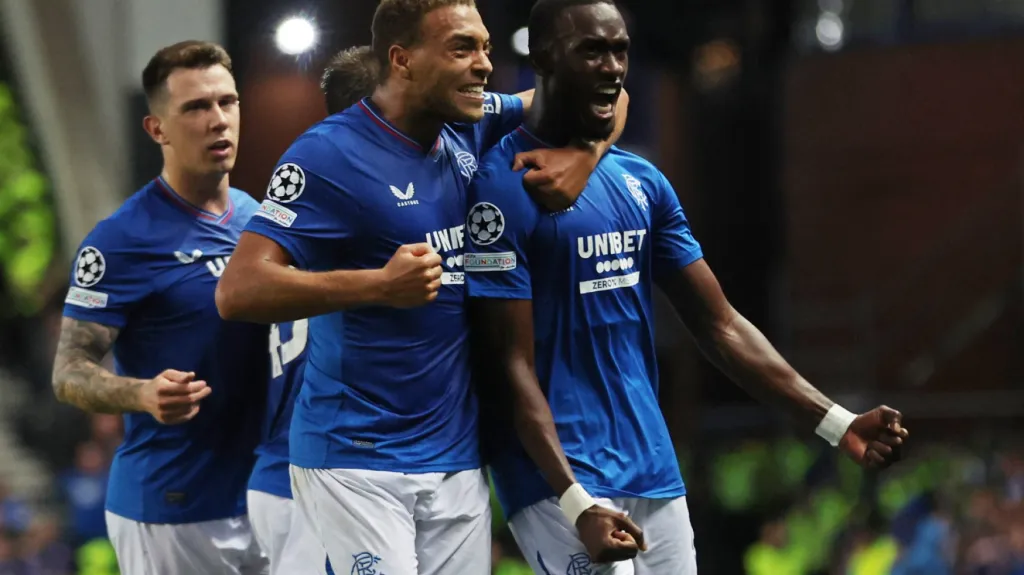 Abdallah Sima se raduje z branky