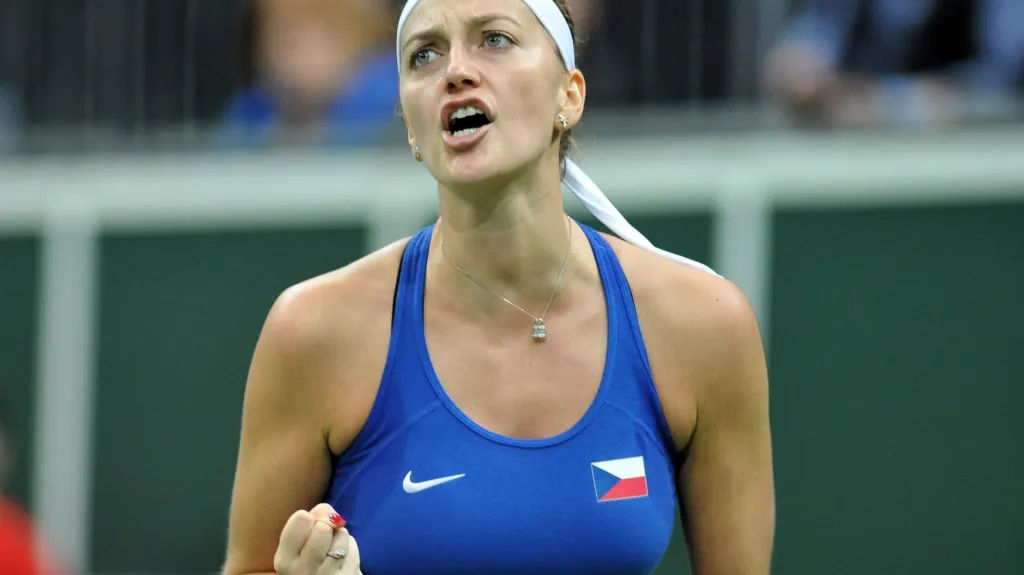 Slavící Petra Kvitová