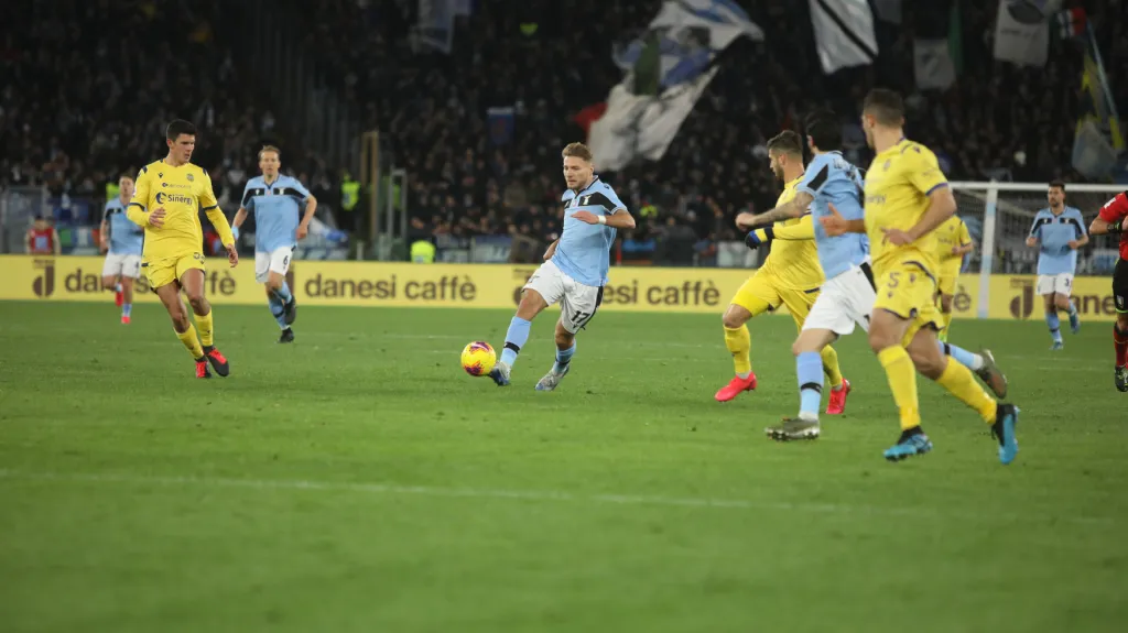 Utkání Lazio - Verona