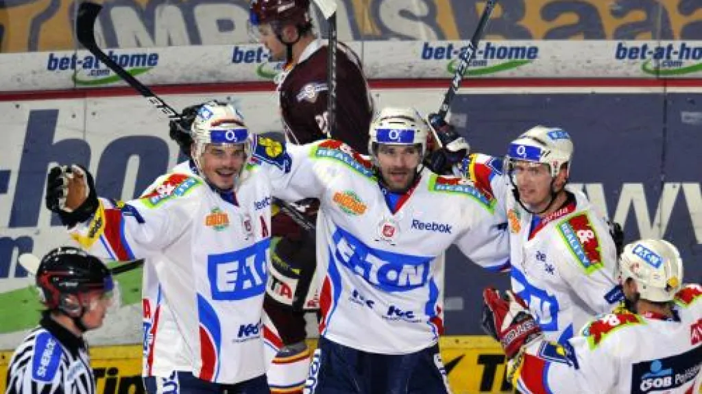 Radost pardubických hokejistů