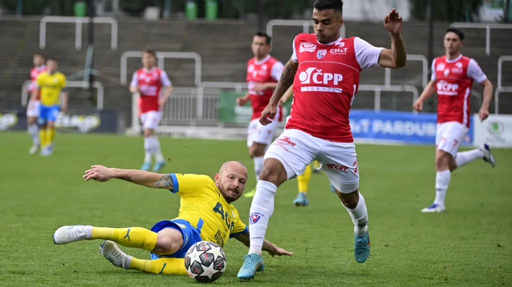 Utkání Pardubice - Teplice