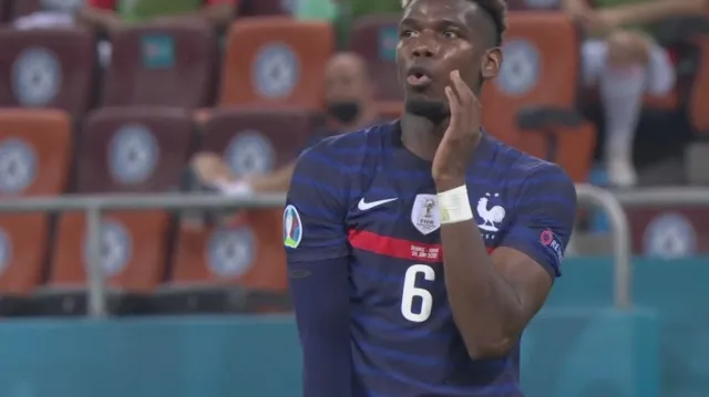 Gól v utkání Francie – Švýcarsko: Pogba - 3:1 (75. min.)