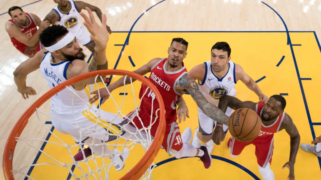 Utkání Golden State - Houston