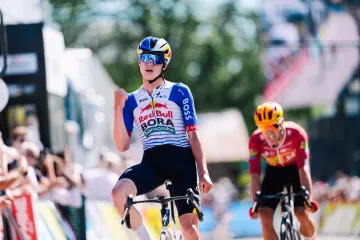 Maxim Van Gils zvítězil v šesté etapě Tour Auvergne-Rhone-Alpes