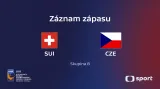Záznam utkání Švýcarsko – Česko