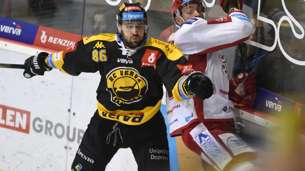 Utkání Litvínov - Třinec