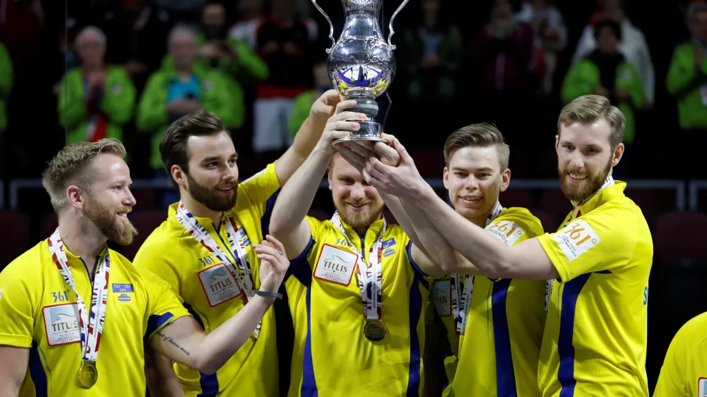 Nový mistři světa v curlingu ze Švédska