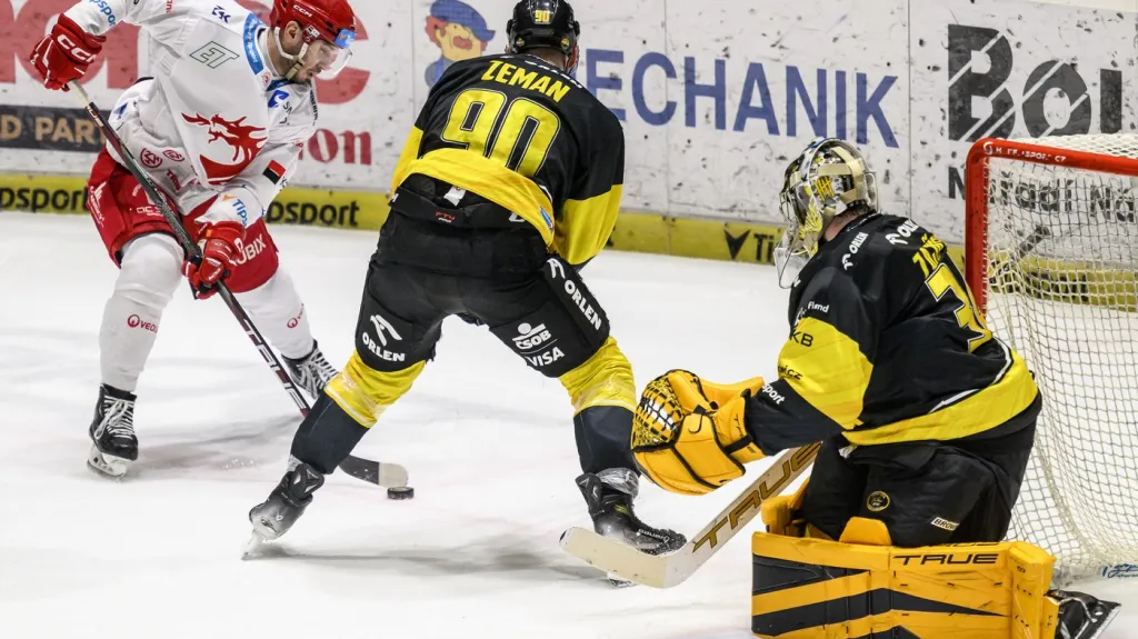 Utkání Litvínov – Třinec