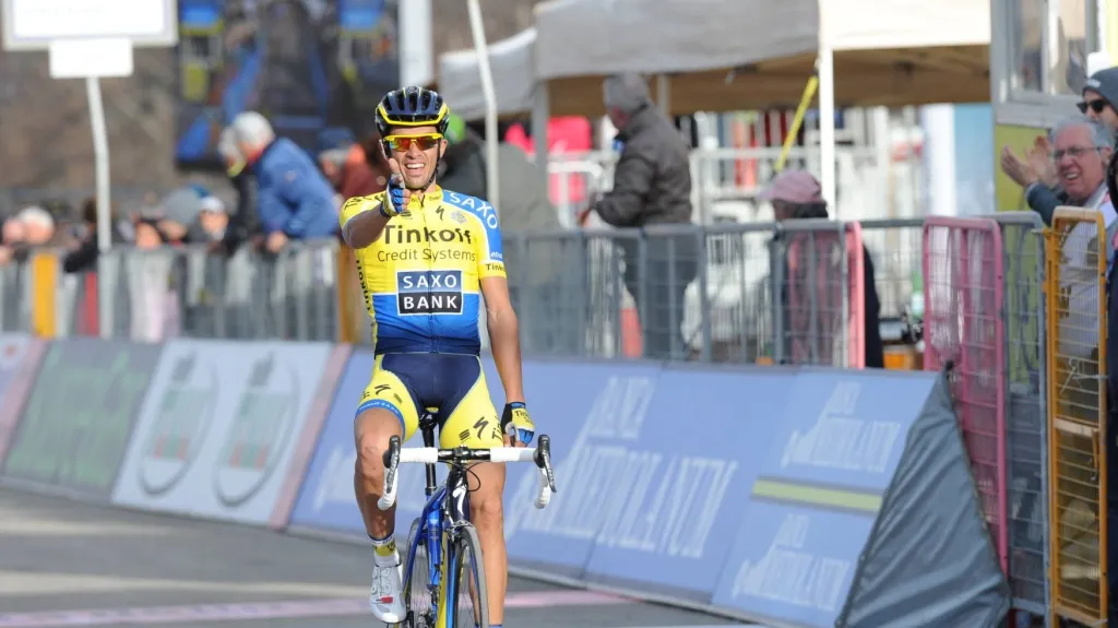 Alberto Contador na Tirreno-Adriatico