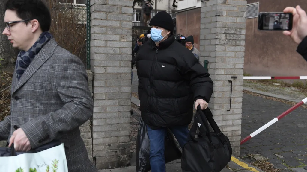 Roman Berbr opouští vazební věznici