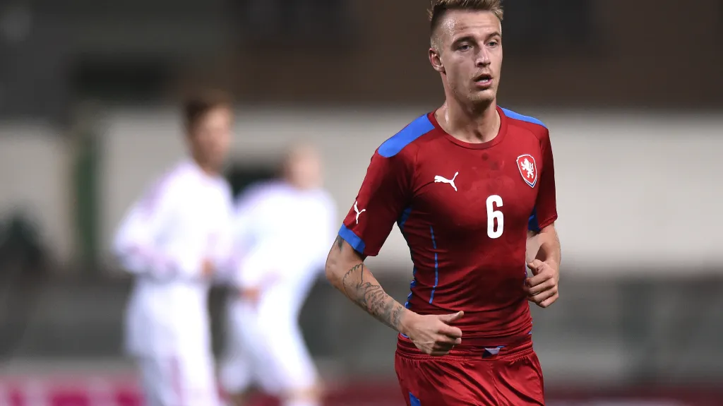 Ondřej Petrák v reprezentačním dresu