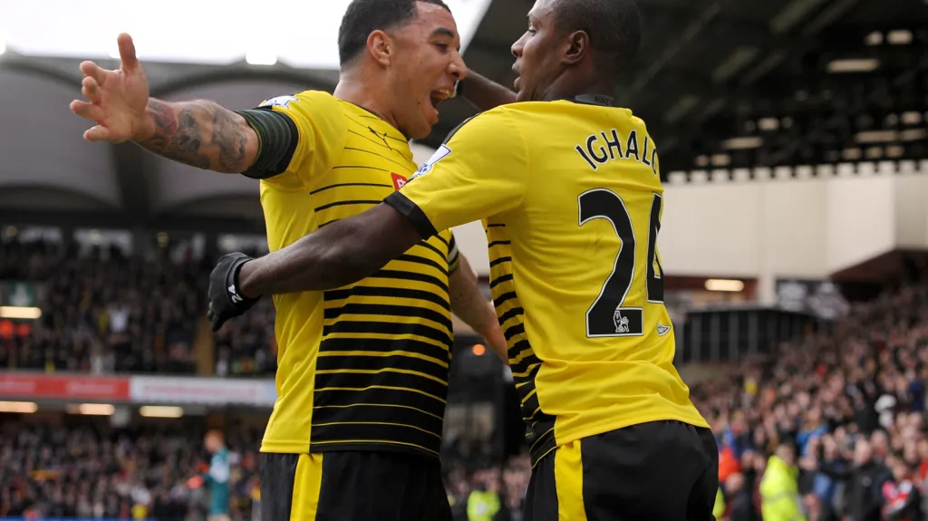 Slavící hráči Watfordu