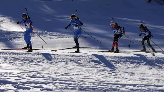 Sestřih vytrvalostního závodu biatlonistek v Anterselvě