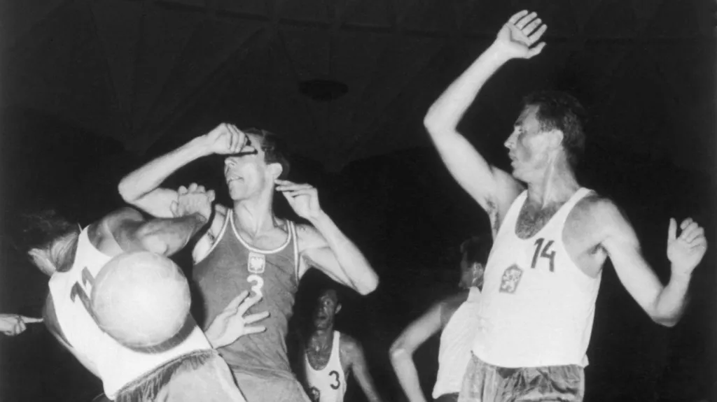 Čeští basketbalisté na olympiádě v Římě 1960