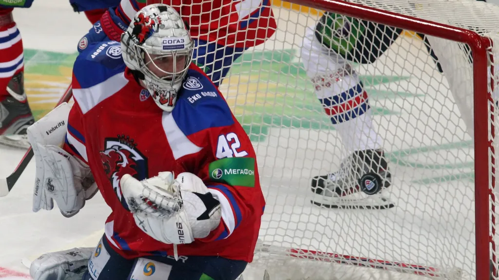 Brankář Lva Tomáš Pöpperle