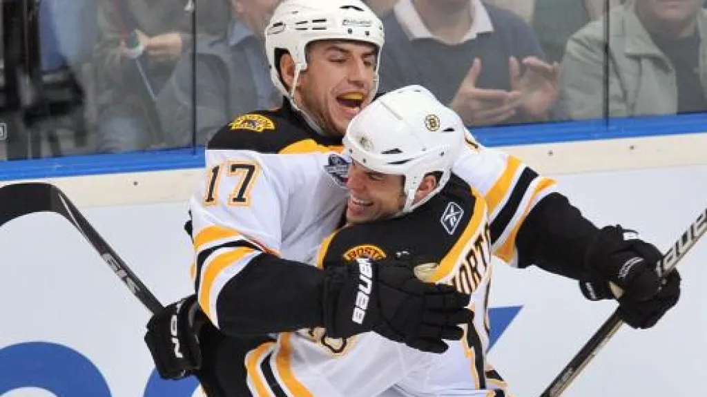 Radost hráčů Bostonu