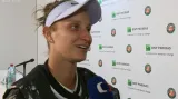 Vondroušová: Vážím si toho, že tady všichni byli