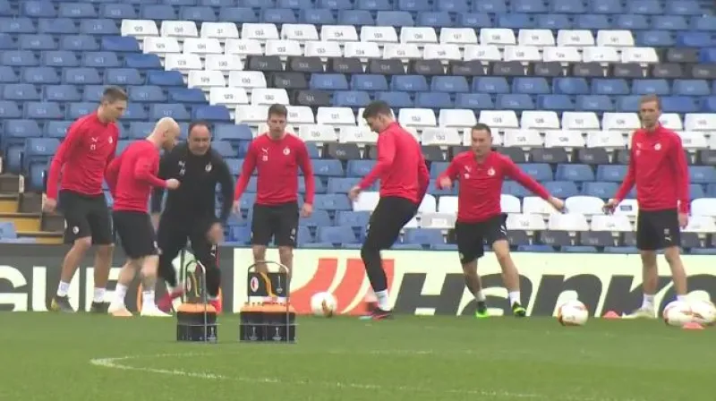 Slávisté trénovali v Londýně a chtějí napodobit Ajax