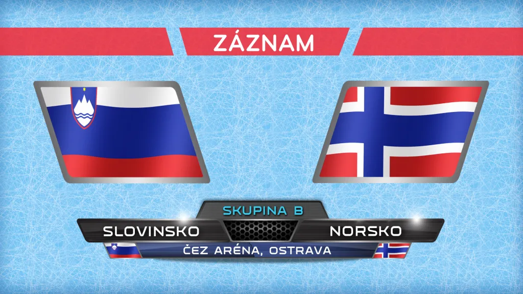 Záznam utkání Slovinsko - Norsko
