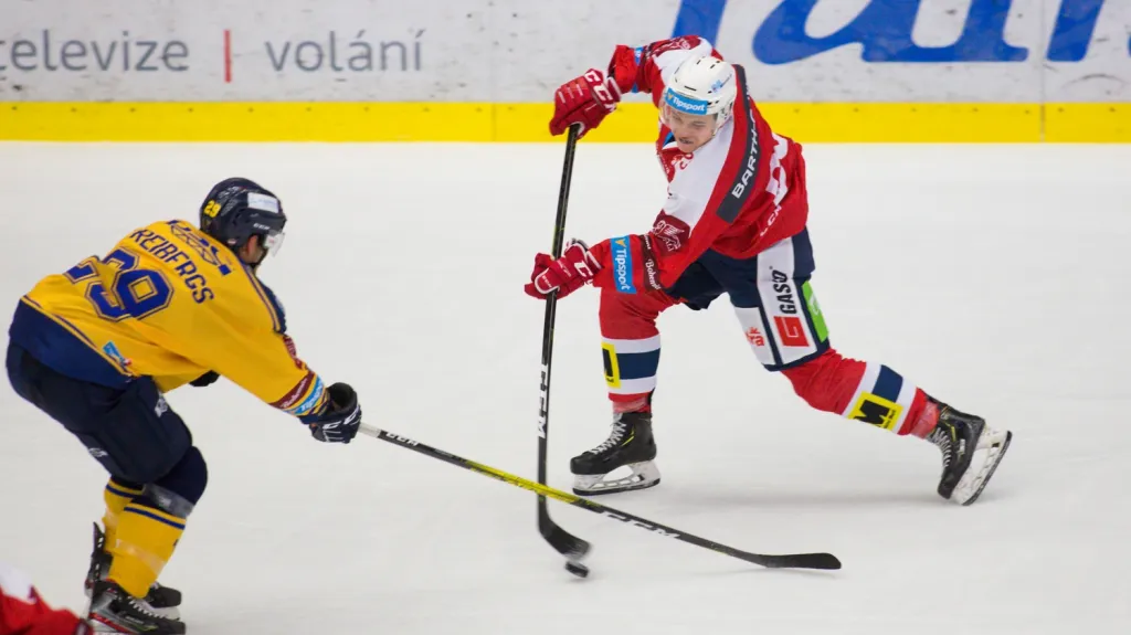 Utkání Zlín - Pardubice