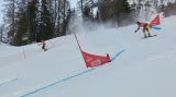Finálová jízda snowboardistek v Carezze