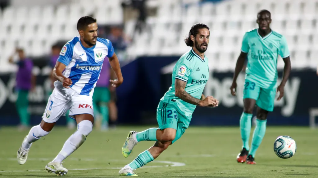 Isco z Realu Madrid v utkání proti Leganés