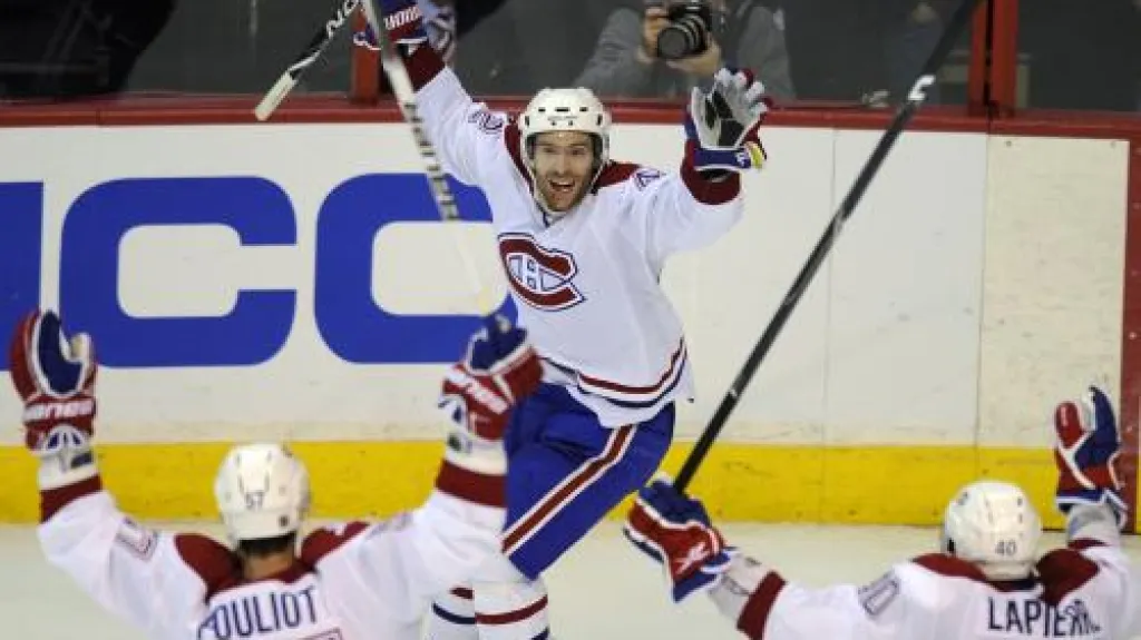 Radost hráčů Montrealu