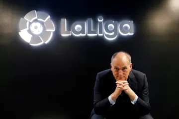 Prezident španělské La Ligy Javier Tebas